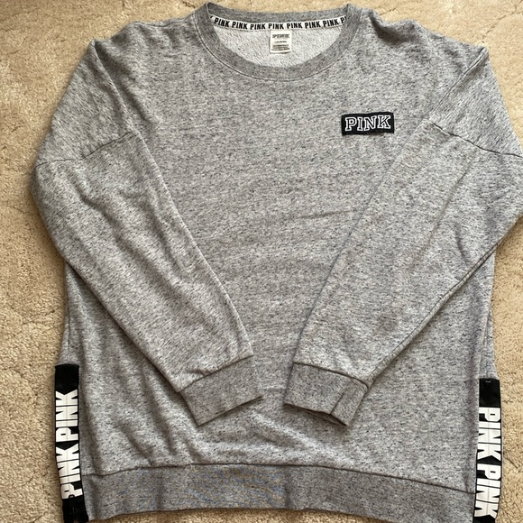 PINK Victoria’s Secret oversized sweatshirt, size L - Picture 1 of 3